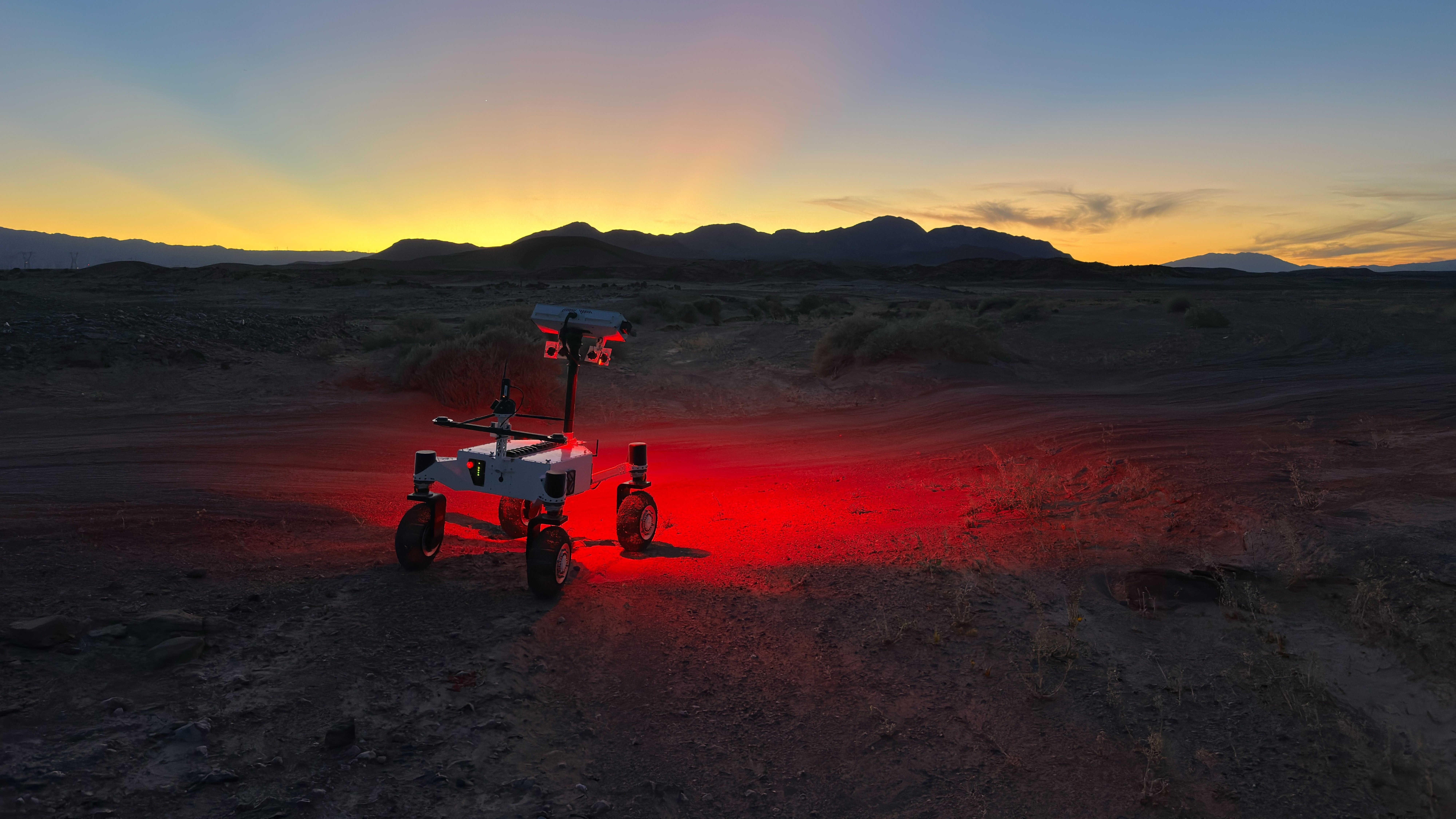 JPL's Next-Gen ERNEST Rover Crushes Desert Mobility Test
