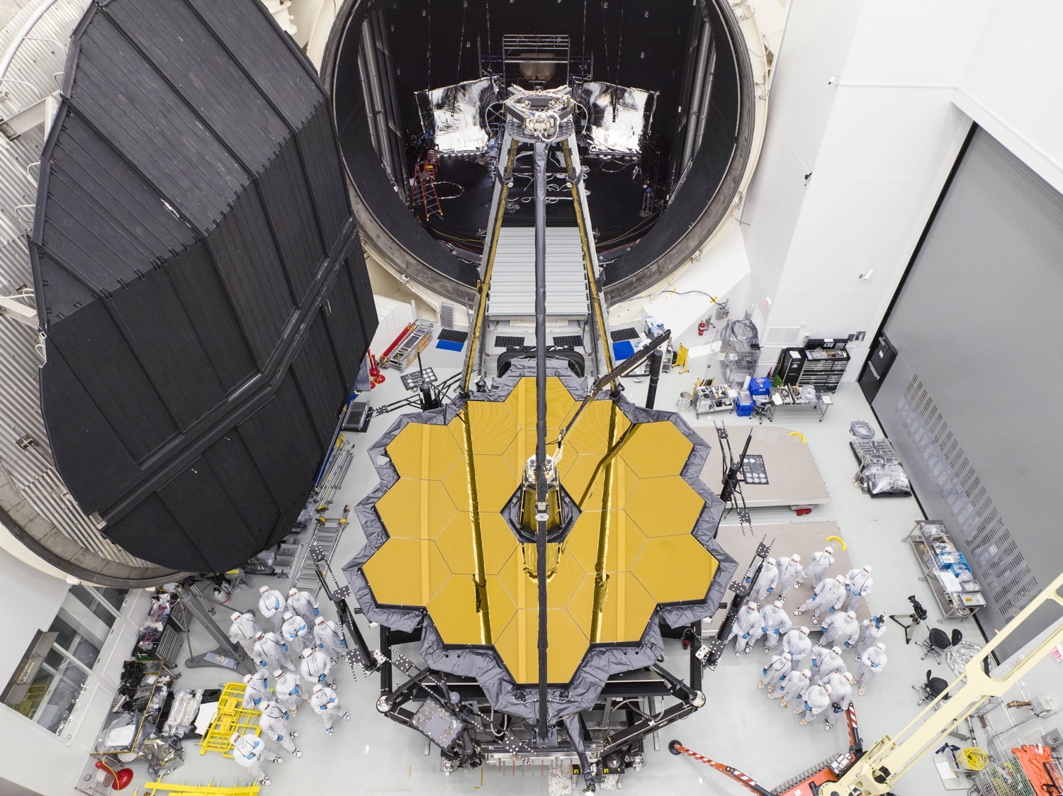 James Webb Space Telescope Emerges From NASA s Chamber A In Texas Space
