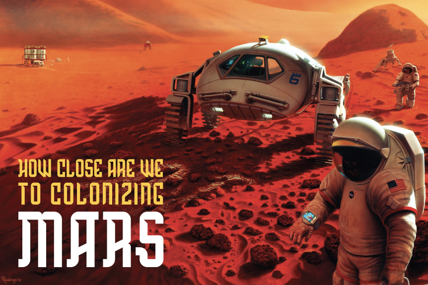 Infographic How Close Are We to Colonizing Mars? Infographics