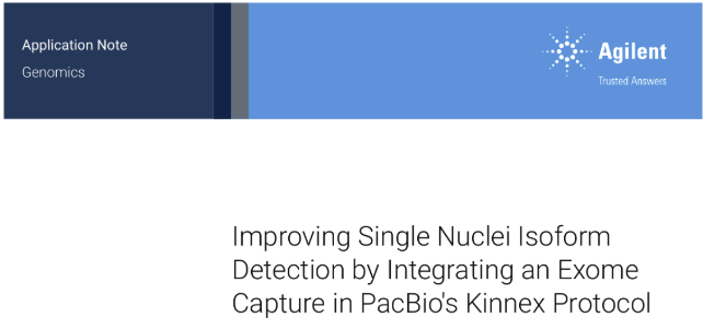 Exome-Enriched Single-Nuclei Isoform Sequencing | Ebooks