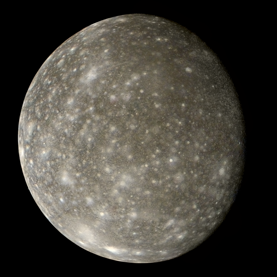 JWST Unveils CO2-Rich Terrain on Callisto's Leading Side