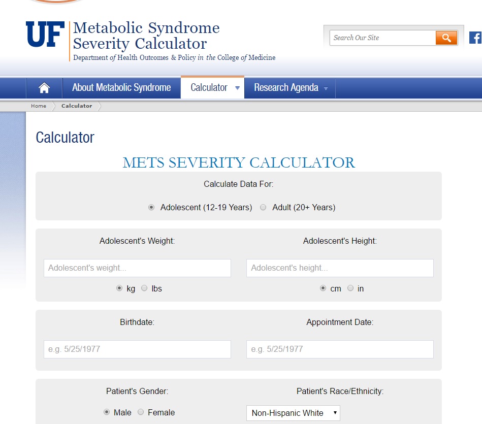 Online Risk Calculator for Heart Disease | Cardiology