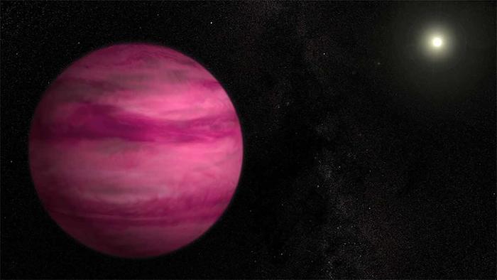 Scientists Discover Exotic Salt Clouds on Cold "Pink Planet"