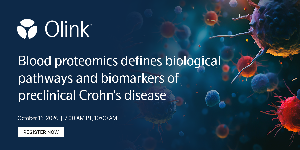 Blood proteomics defines biological pathways and biomarkers of preclinical Crohn's disease