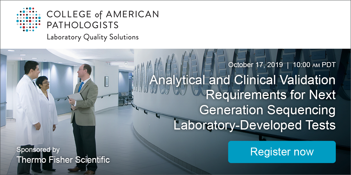 Analytical and Clinical Validation Requirements for Next Generation